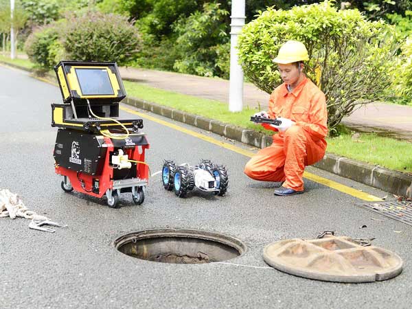 禄劝管道机器人检测